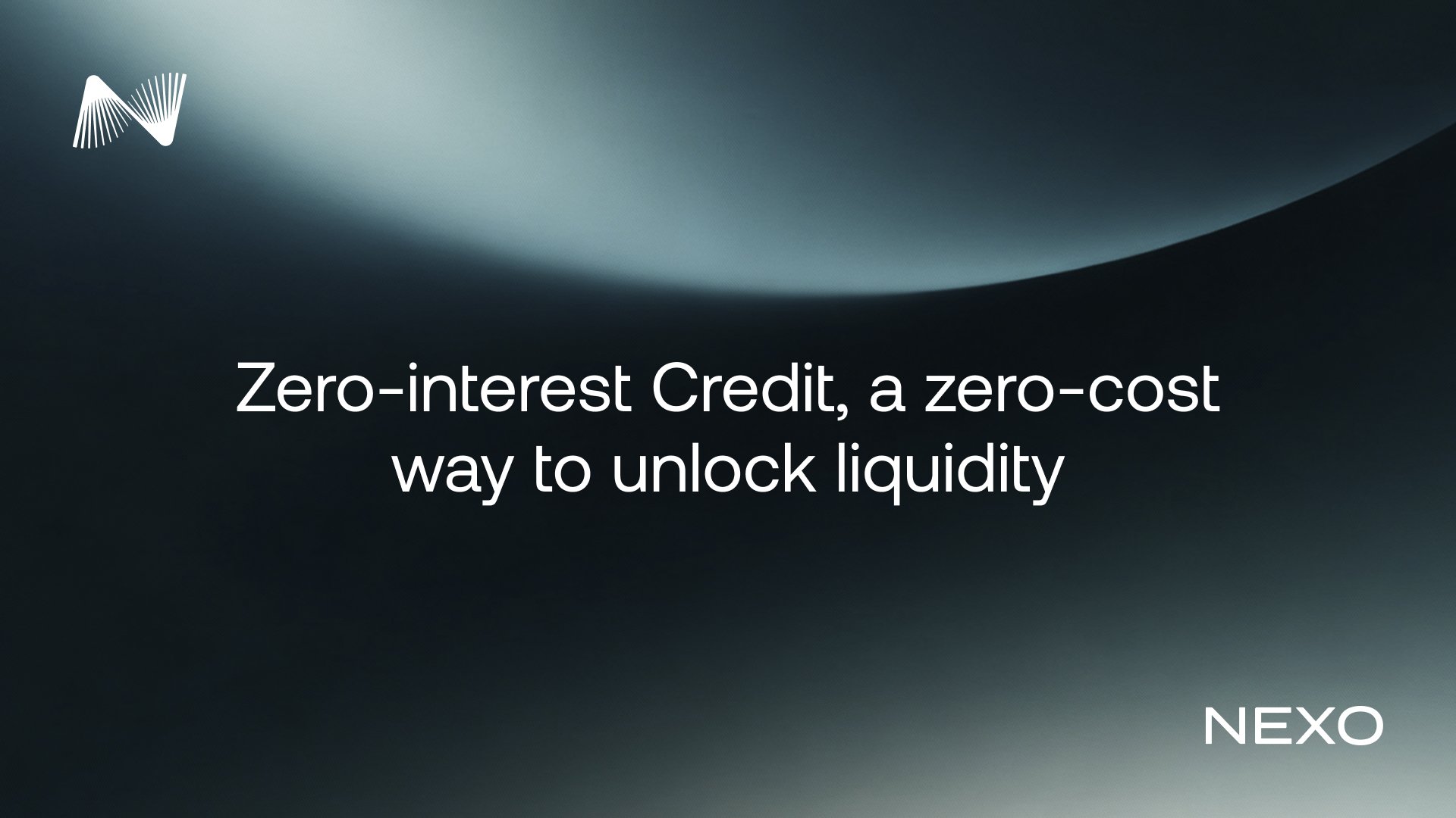 Nexo Unveils Zero-interest Credit with 0% APR and No Fees