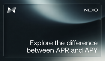 Nexo Digital Wealth Academy cover: APR vs APY and what the difference means for your crypto 