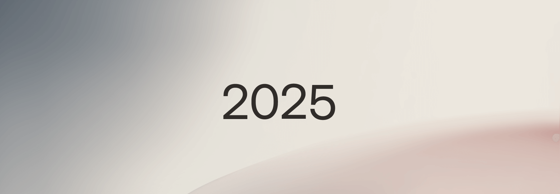 The year 2025