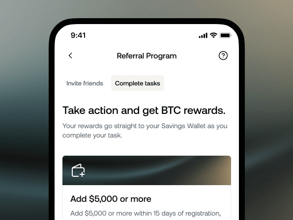 referral promo how it works phone ui
