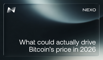 Nexo Digital Wealth Academy cover: Bitcoin price prediction — what could actually drive it in 2026 and beyond